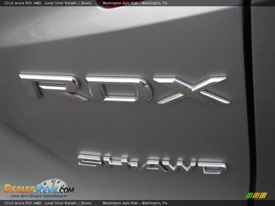 2019 Acura RDX AWD Lunar Silver Metallic / Ebony Photo #17