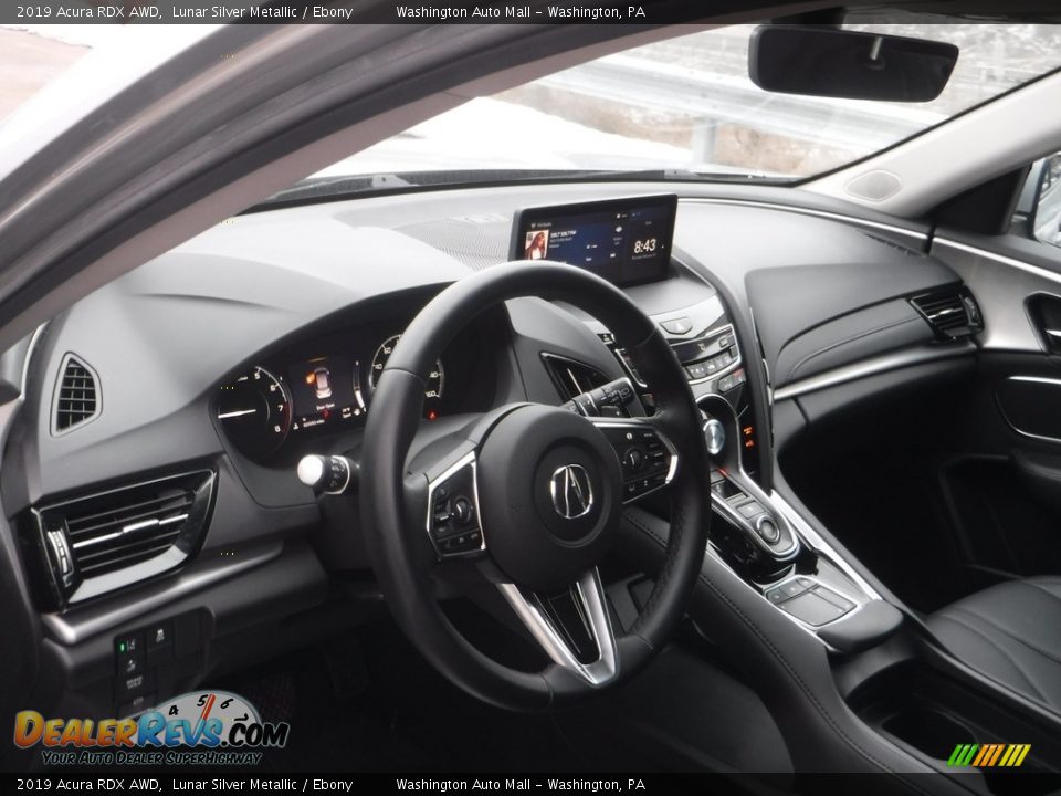 2019 Acura RDX AWD Lunar Silver Metallic / Ebony Photo #20