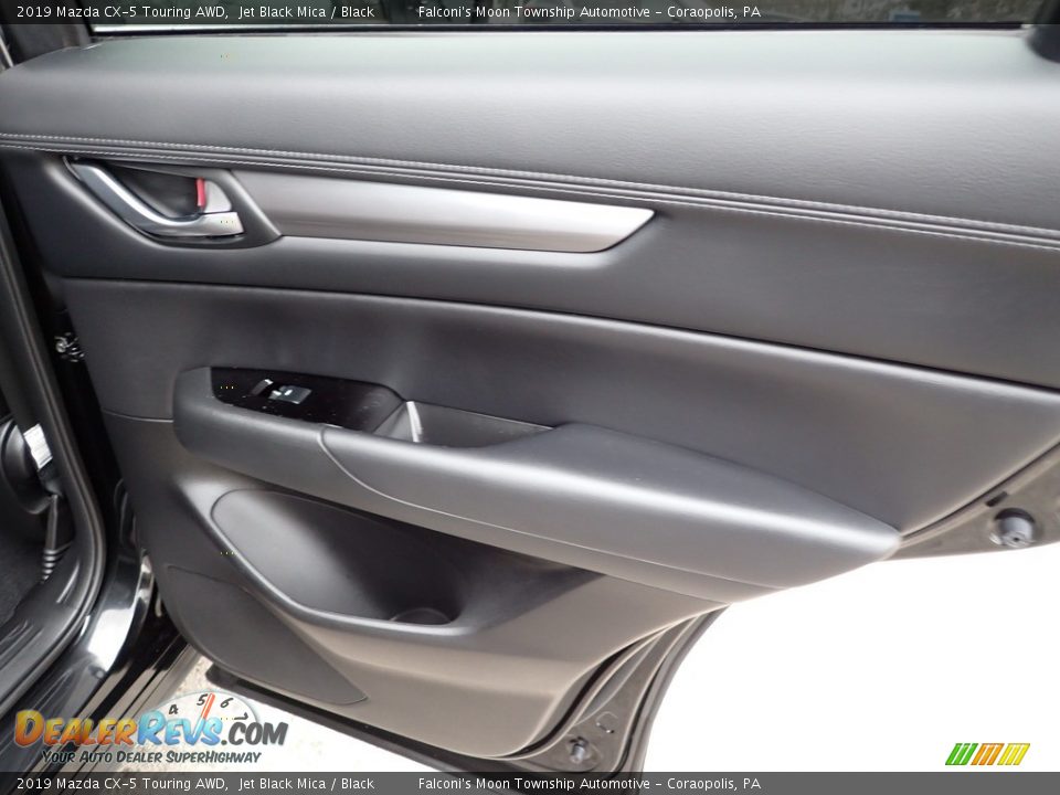 2019 Mazda CX-5 Touring AWD Jet Black Mica / Black Photo #17