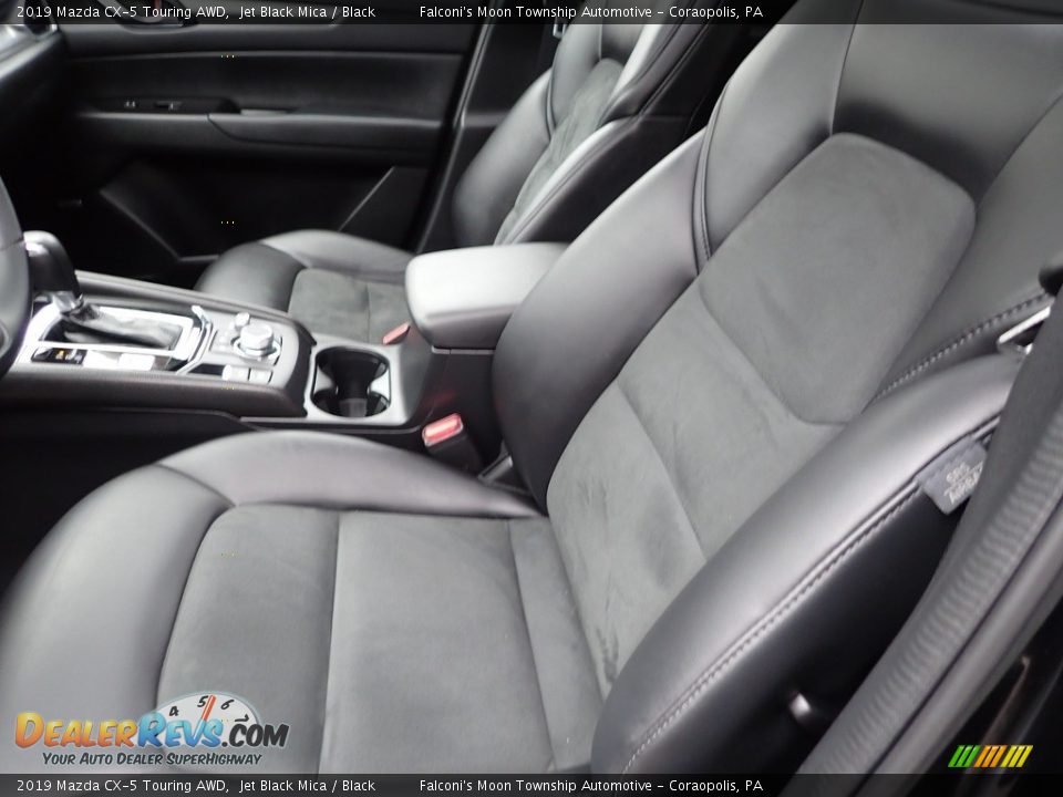 2019 Mazda CX-5 Touring AWD Jet Black Mica / Black Photo #18