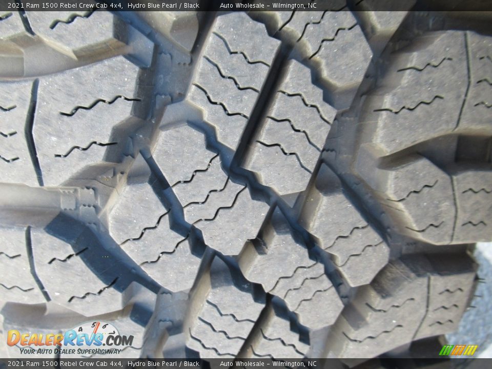2021 Ram 1500 Rebel Crew Cab 4x4 Hydro Blue Pearl / Black Photo #10