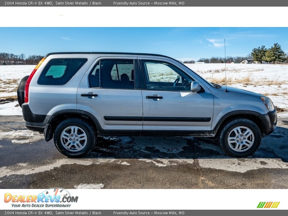 2004 Honda CR-V EX 4WD Satin Silver Metallic / Black Photo #3