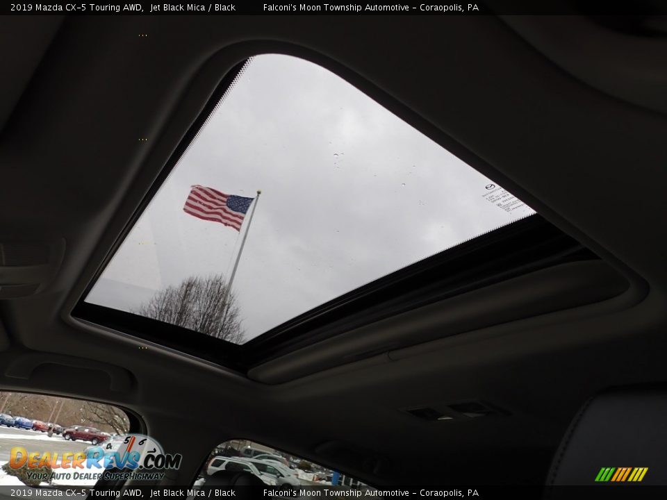 2019 Mazda CX-5 Touring AWD Jet Black Mica / Black Photo #24