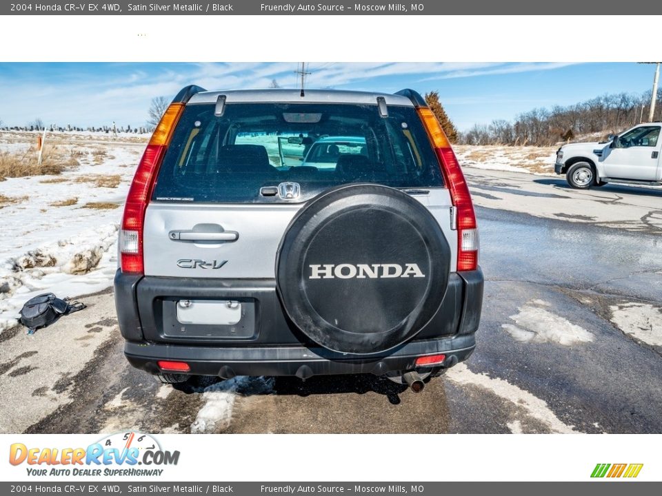 2004 Honda CR-V EX 4WD Satin Silver Metallic / Black Photo #5