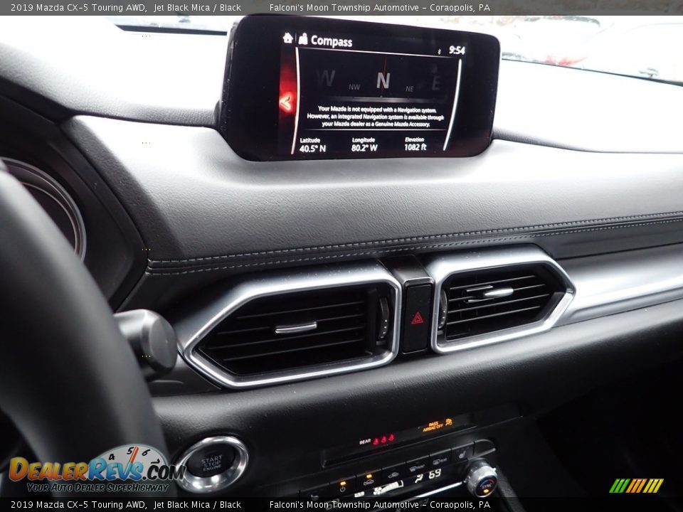 2019 Mazda CX-5 Touring AWD Jet Black Mica / Black Photo #26