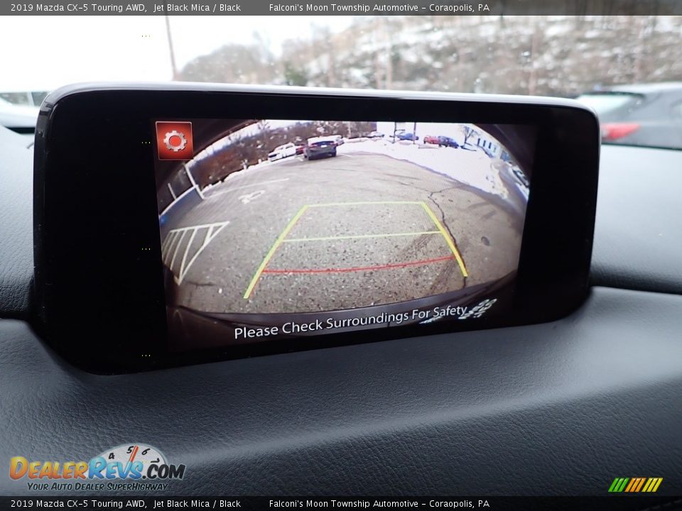 2019 Mazda CX-5 Touring AWD Jet Black Mica / Black Photo #29