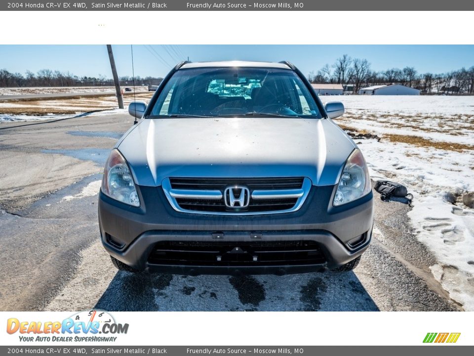 2004 Honda CR-V EX 4WD Satin Silver Metallic / Black Photo #9