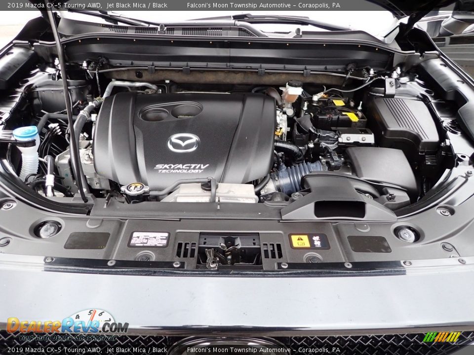2019 Mazda CX-5 Touring AWD Jet Black Mica / Black Photo #30
