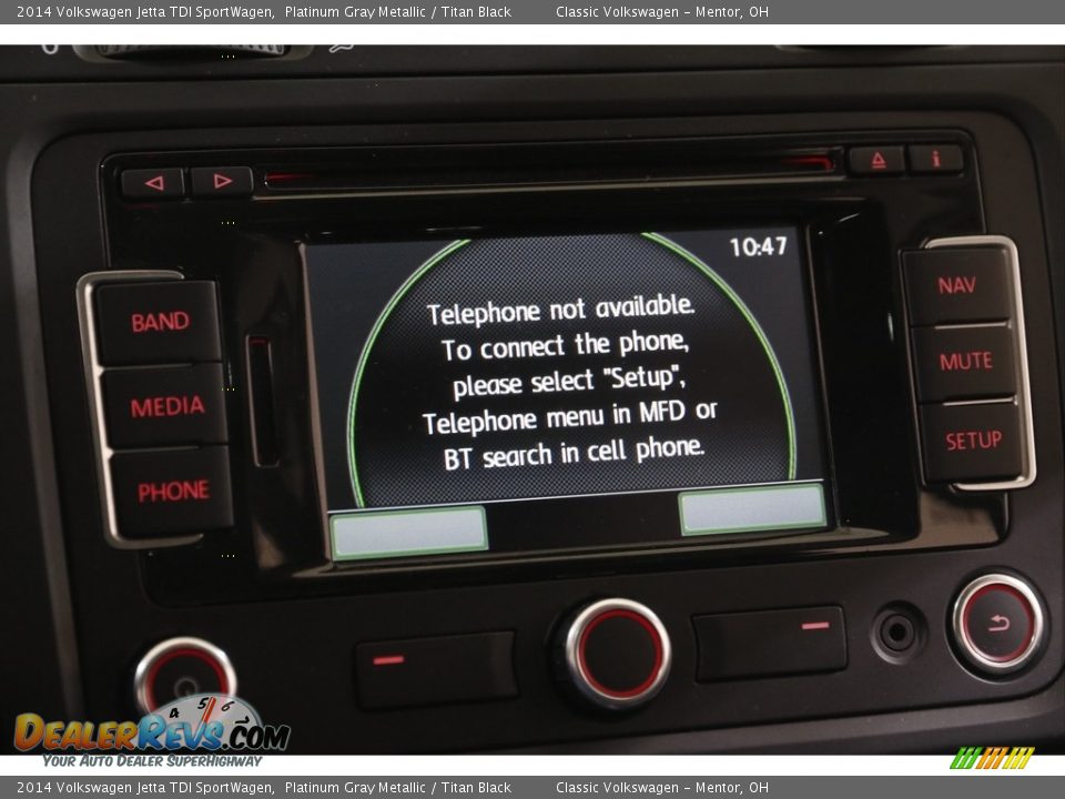 2014 Volkswagen Jetta TDI SportWagen Platinum Gray Metallic / Titan Black Photo #11