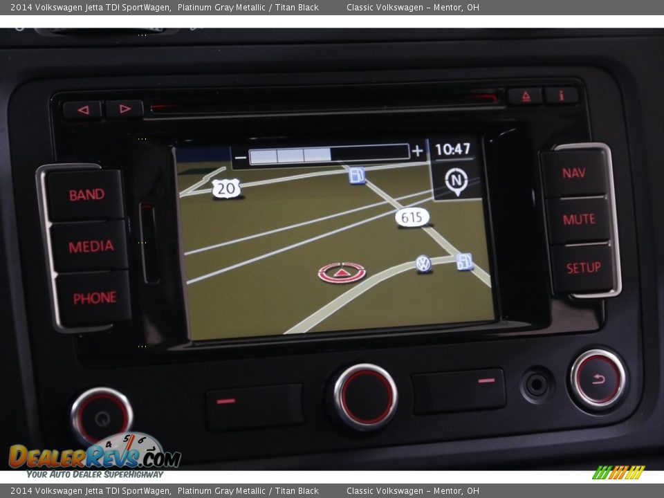 2014 Volkswagen Jetta TDI SportWagen Platinum Gray Metallic / Titan Black Photo #12