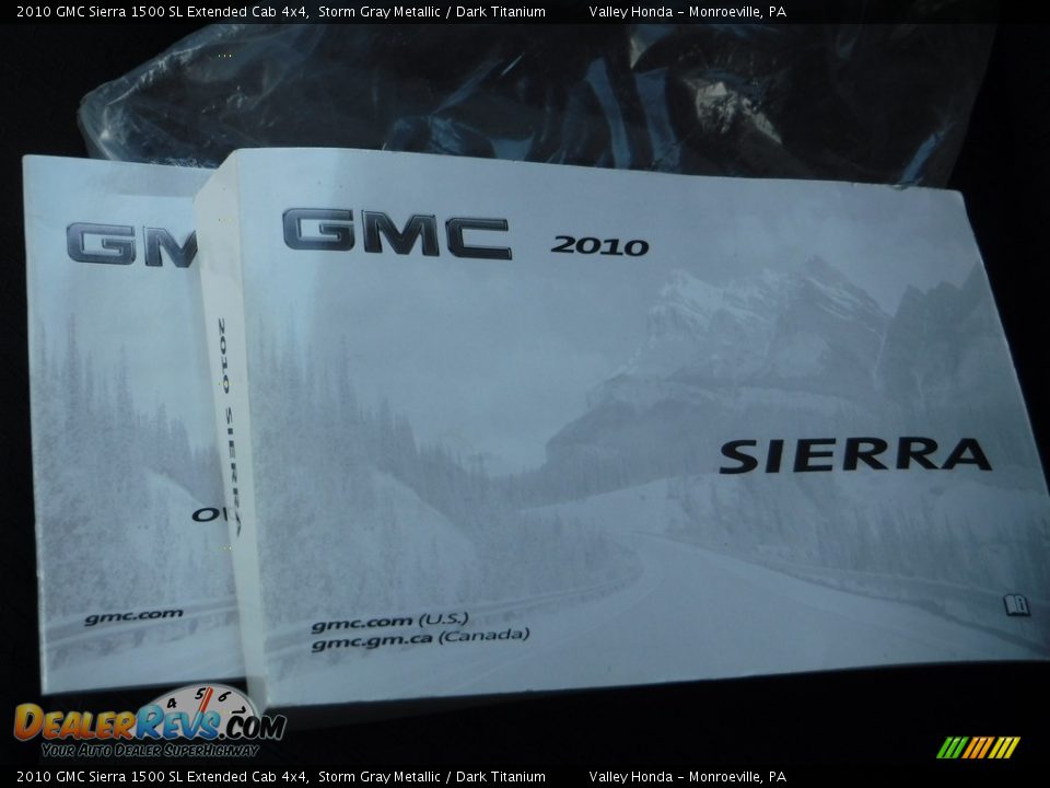 2010 GMC Sierra 1500 SL Extended Cab 4x4 Storm Gray Metallic / Dark Titanium Photo #25