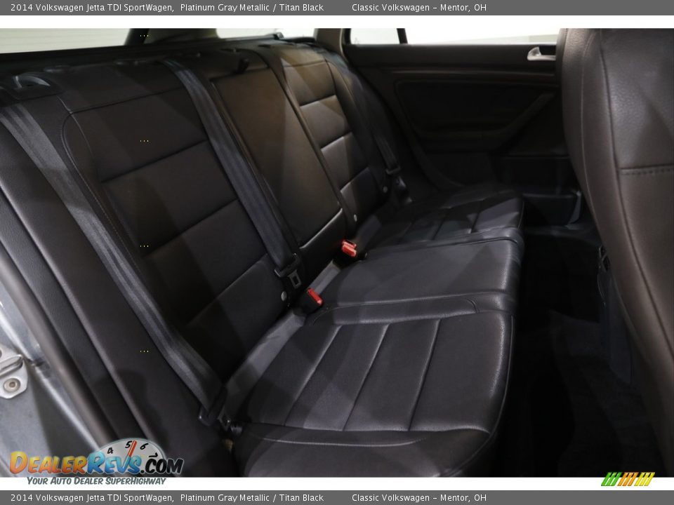 2014 Volkswagen Jetta TDI SportWagen Platinum Gray Metallic / Titan Black Photo #15