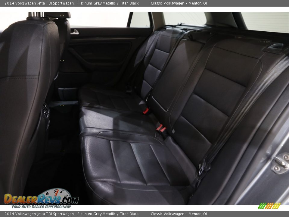 2014 Volkswagen Jetta TDI SportWagen Platinum Gray Metallic / Titan Black Photo #16