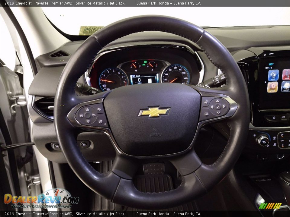 2019 Chevrolet Traverse Premier AWD Silver Ice Metallic / Jet Black Photo #15