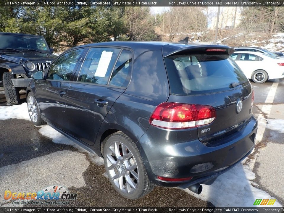 2014 Volkswagen GTI 4 Door Wolfsburg Edition Carbon Steel Gray Metallic / Titan Black Photo #3