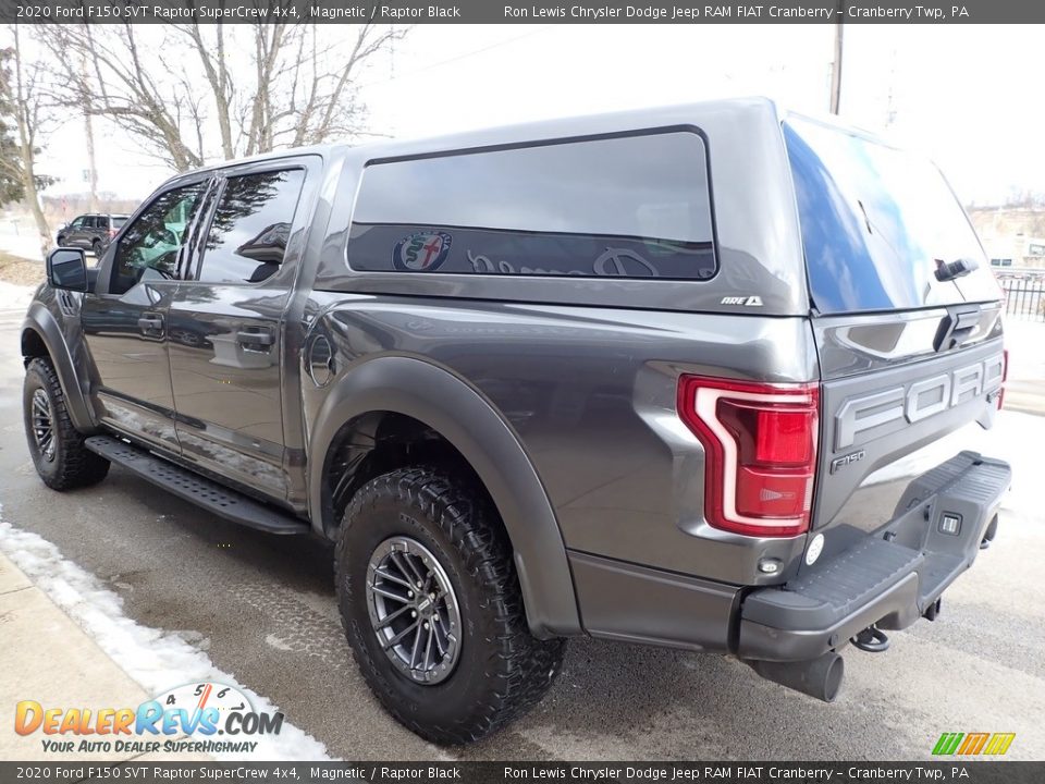 2020 Ford F150 SVT Raptor SuperCrew 4x4 Magnetic / Raptor Black Photo #5