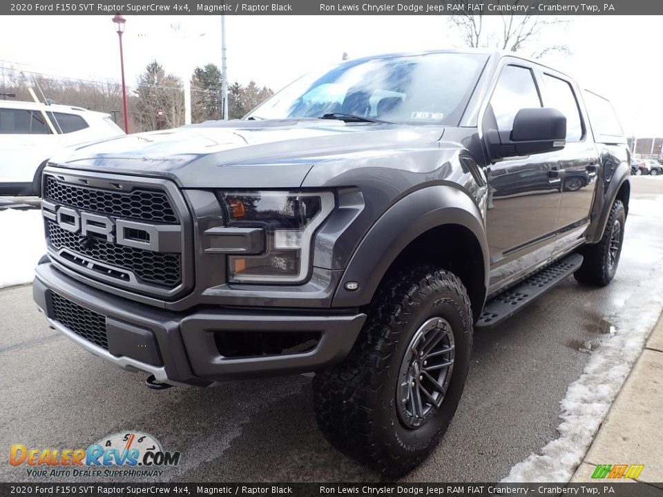 2020 Ford F150 SVT Raptor SuperCrew 4x4 Magnetic / Raptor Black Photo #7