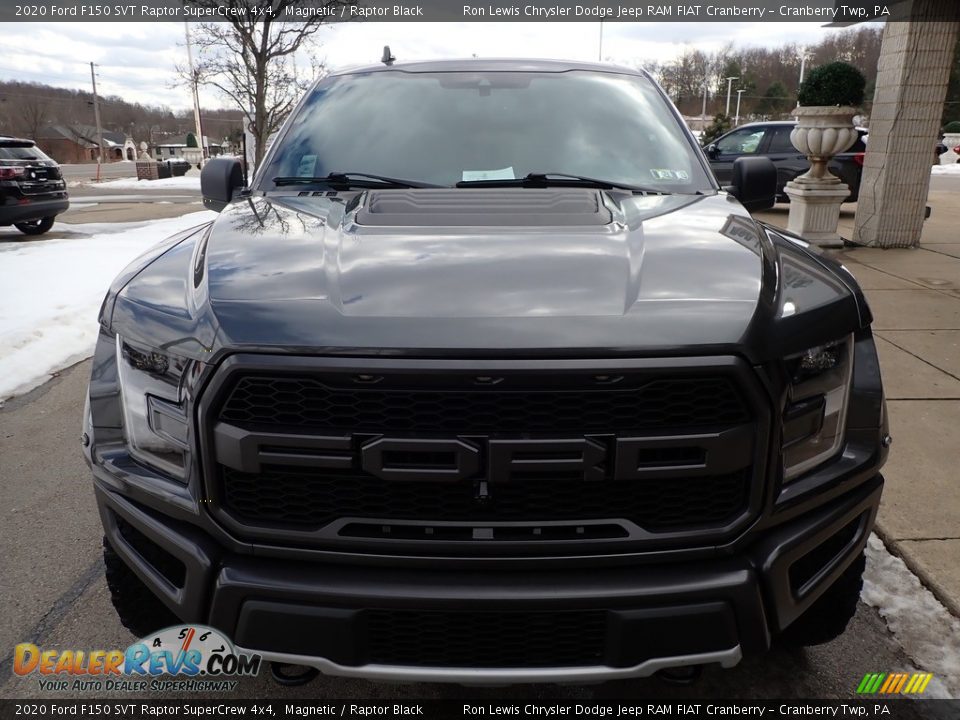 2020 Ford F150 SVT Raptor SuperCrew 4x4 Magnetic / Raptor Black Photo #8