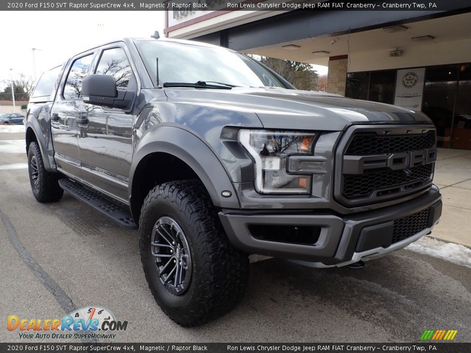 2020 Ford F150 SVT Raptor SuperCrew 4x4 Magnetic / Raptor Black Photo #9