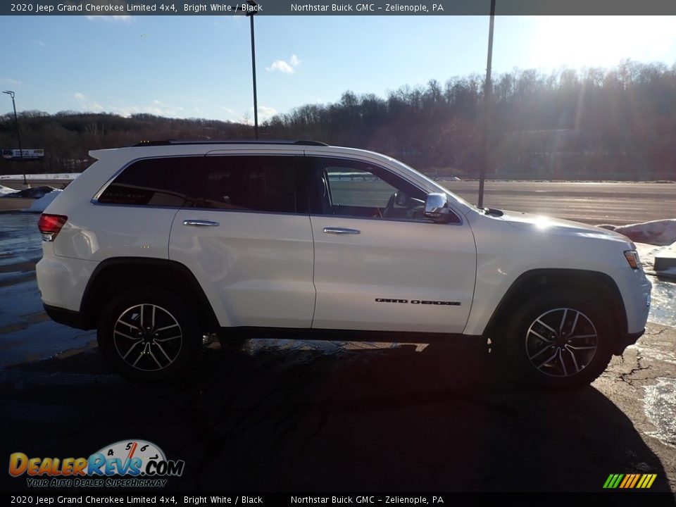 2020 Jeep Grand Cherokee Limited 4x4 Bright White / Black Photo #5