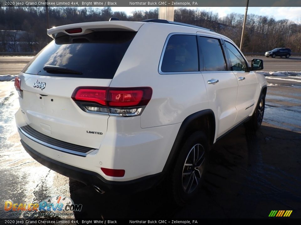 2020 Jeep Grand Cherokee Limited 4x4 Bright White / Black Photo #8