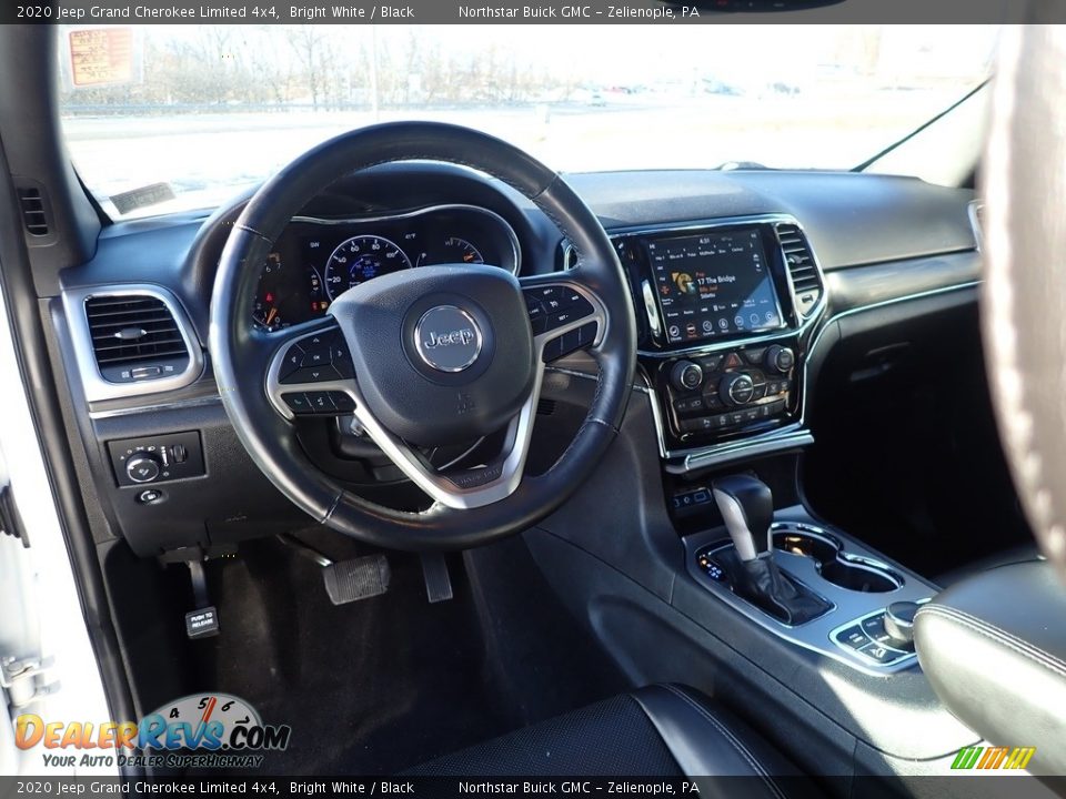 2020 Jeep Grand Cherokee Limited 4x4 Bright White / Black Photo #17