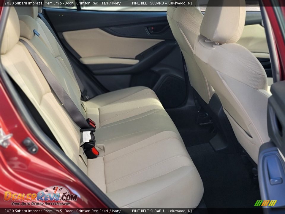 2020 Subaru Impreza Premium 5-Door Crimson Red Pearl / Ivory Photo #27