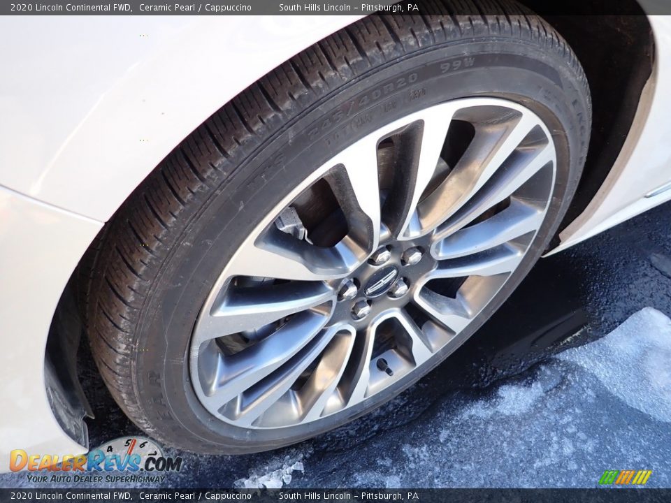 2020 Lincoln Continental FWD Ceramic Pearl / Cappuccino Photo #2