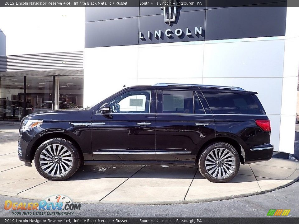 Infinite Black Metallic 2019 Lincoln Navigator Reserve 4x4 Photo #2