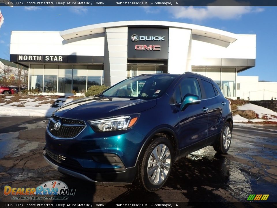 2019 Buick Encore Preferred Deep Azure Metallic / Ebony Photo #1