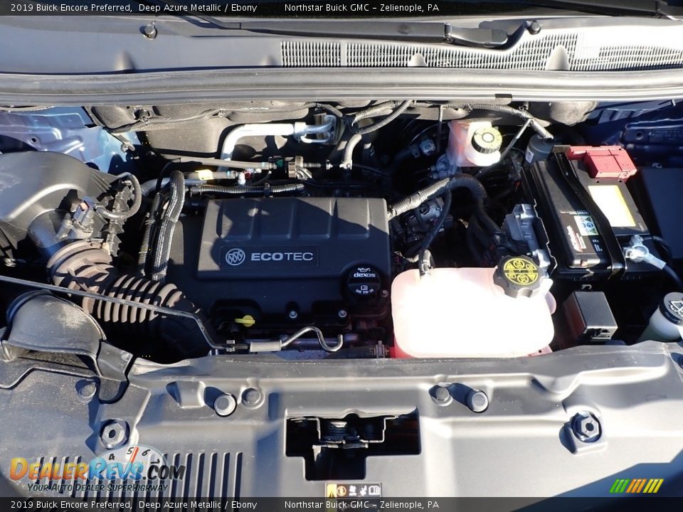 2019 Buick Encore Preferred Deep Azure Metallic / Ebony Photo #2