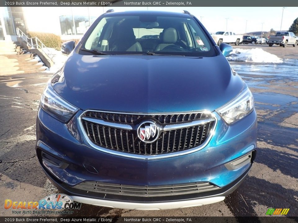 2019 Buick Encore Preferred Deep Azure Metallic / Ebony Photo #3