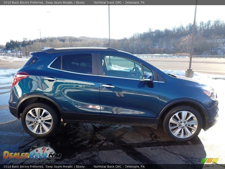 2019 Buick Encore Preferred Deep Azure Metallic / Ebony Photo #5