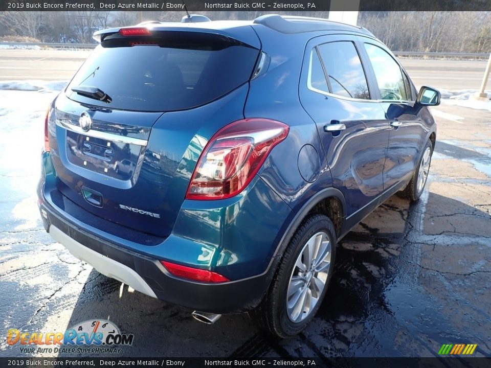 2019 Buick Encore Preferred Deep Azure Metallic / Ebony Photo #9