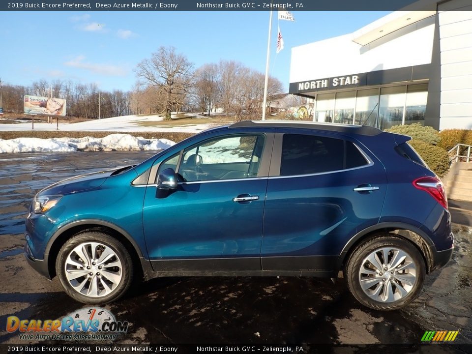 2019 Buick Encore Preferred Deep Azure Metallic / Ebony Photo #13