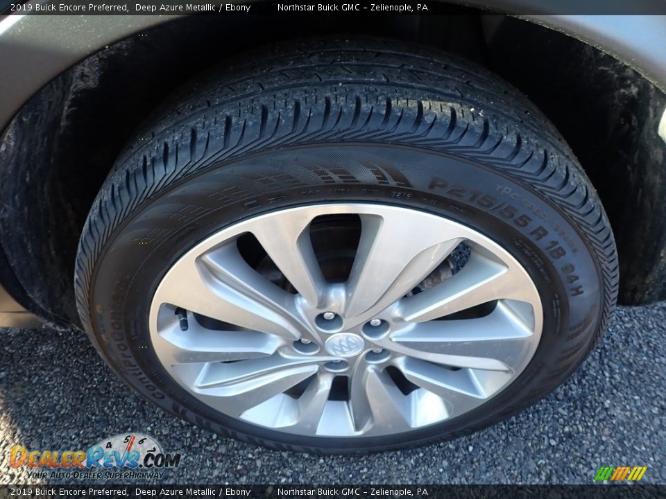 2019 Buick Encore Preferred Deep Azure Metallic / Ebony Photo #14