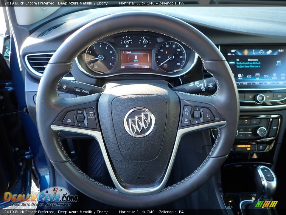 2019 Buick Encore Preferred Deep Azure Metallic / Ebony Photo #21