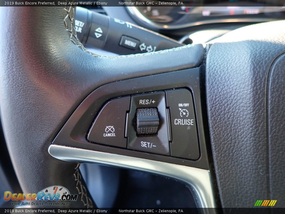 2019 Buick Encore Preferred Deep Azure Metallic / Ebony Photo #22