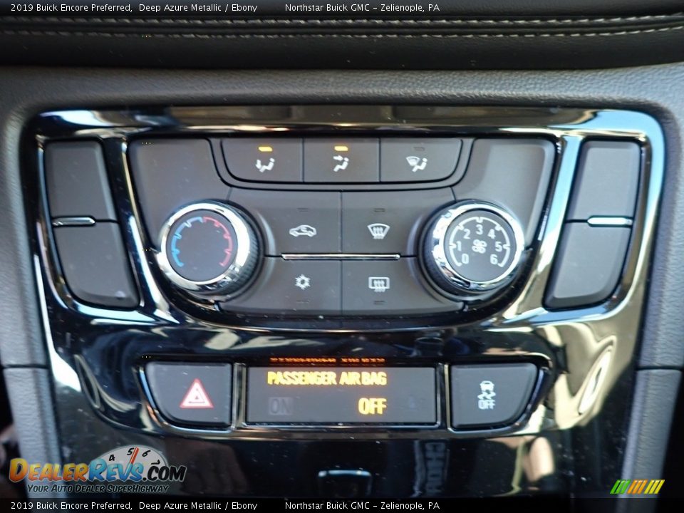 2019 Buick Encore Preferred Deep Azure Metallic / Ebony Photo #25