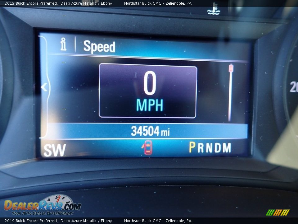 2019 Buick Encore Preferred Deep Azure Metallic / Ebony Photo #30