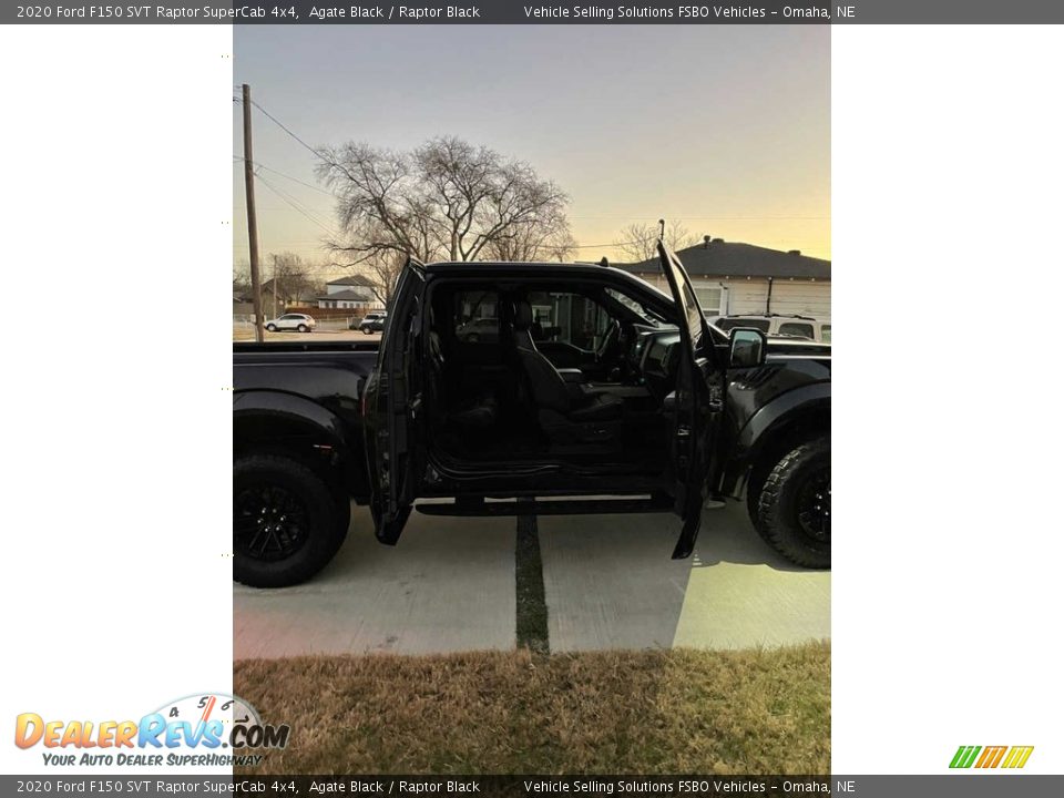 2020 Ford F150 SVT Raptor SuperCab 4x4 Agate Black / Raptor Black Photo #2