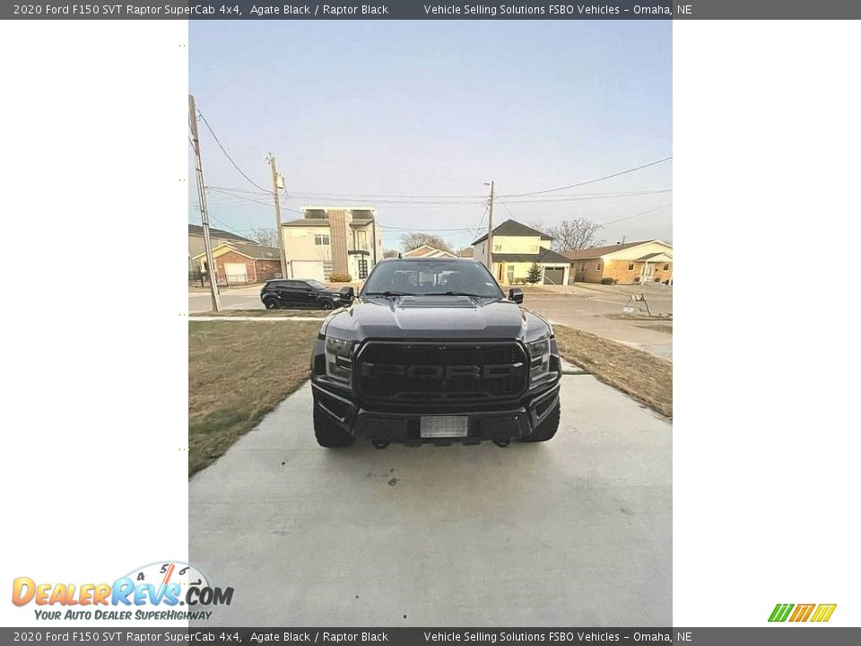 2020 Ford F150 SVT Raptor SuperCab 4x4 Agate Black / Raptor Black Photo #3