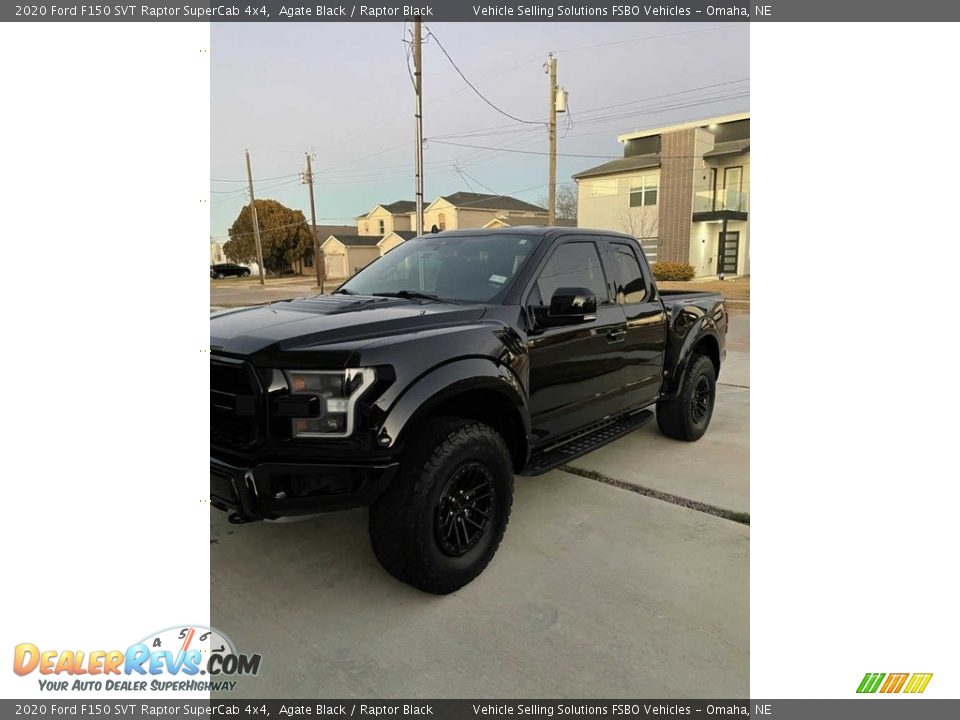 2020 Ford F150 SVT Raptor SuperCab 4x4 Agate Black / Raptor Black Photo #5