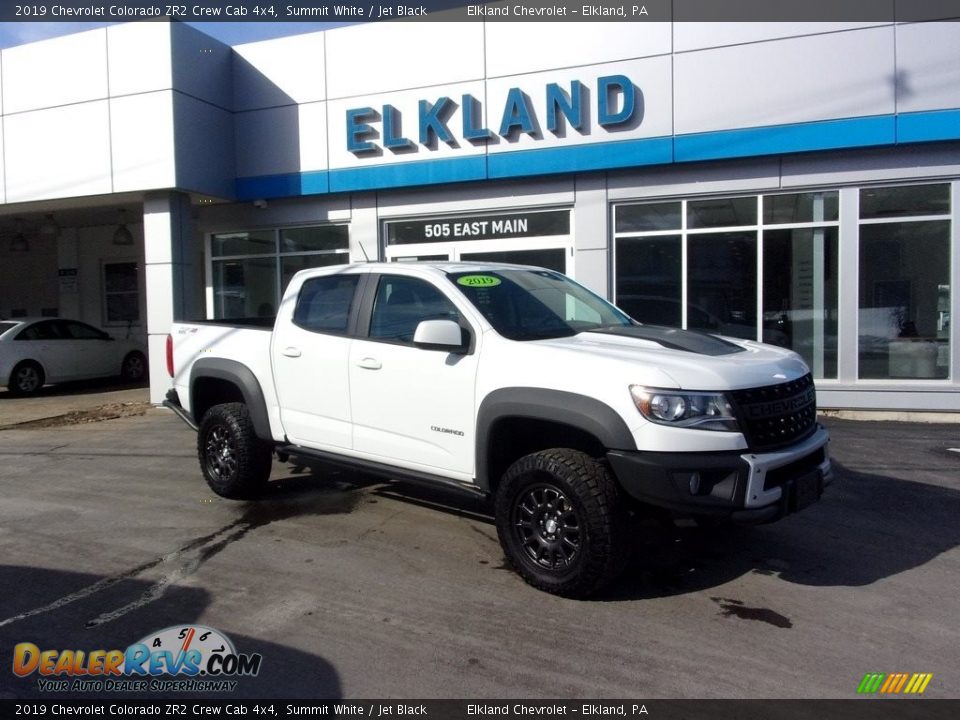 2019 Chevrolet Colorado ZR2 Crew Cab 4x4 Summit White / Jet Black Photo #1