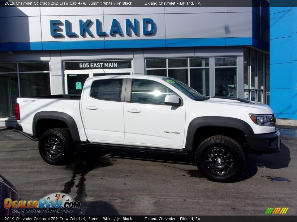 2019 Chevrolet Colorado ZR2 Crew Cab 4x4 Summit White / Jet Black Photo #2