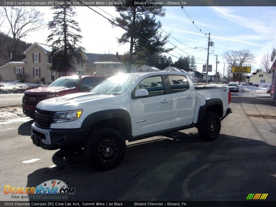 2019 Chevrolet Colorado ZR2 Crew Cab 4x4 Summit White / Jet Black Photo #8