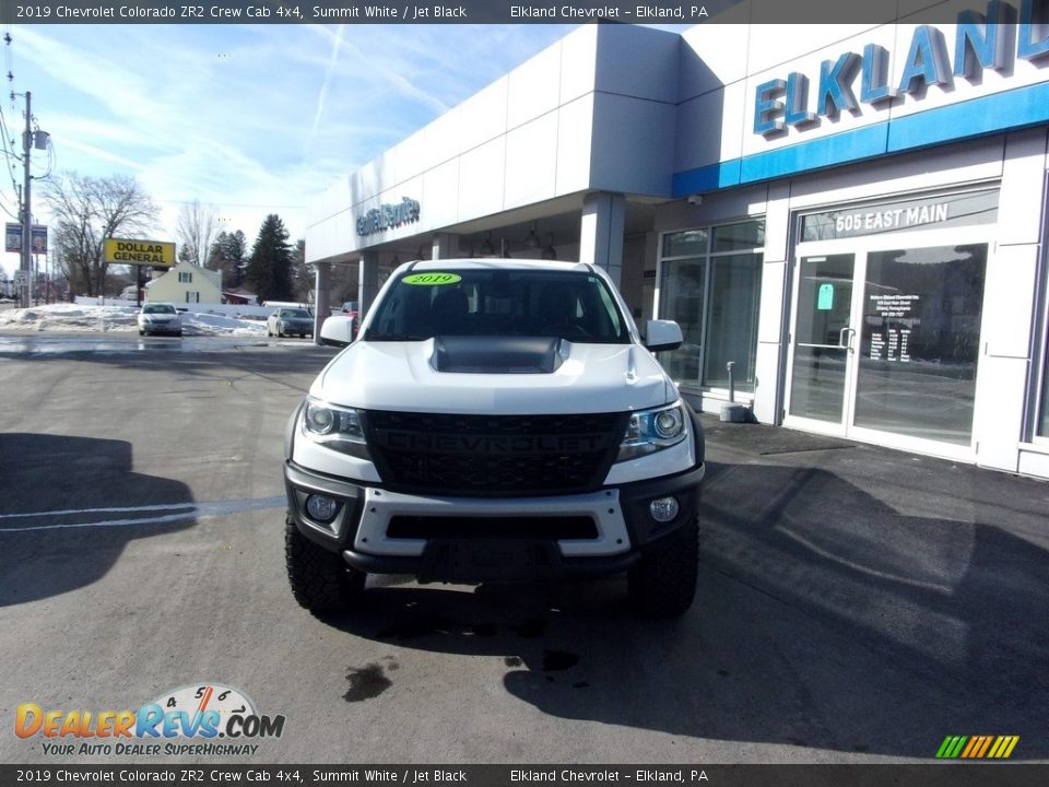 2019 Chevrolet Colorado ZR2 Crew Cab 4x4 Summit White / Jet Black Photo #9