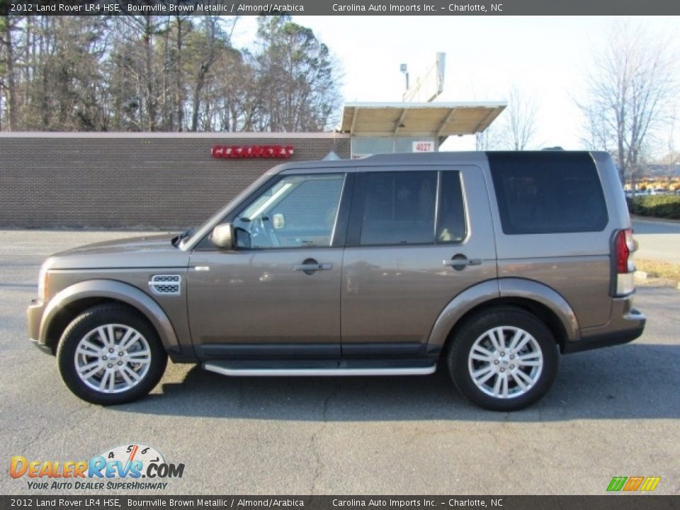 2012 Land Rover LR4 HSE Bournville Brown Metallic / Almond/Arabica Photo #7