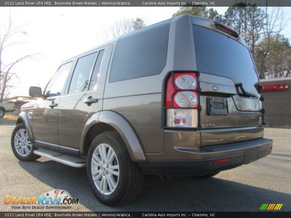 2012 Land Rover LR4 HSE Bournville Brown Metallic / Almond/Arabica Photo #8