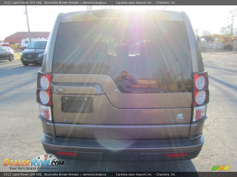 2012 Land Rover LR4 HSE Bournville Brown Metallic / Almond/Arabica Photo #9